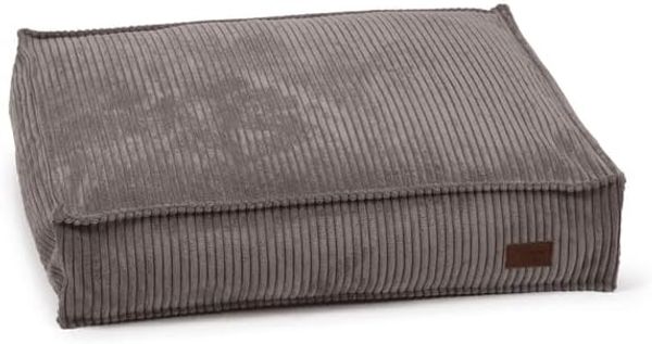 Designed By Lotte Tierkissen Hundekissen Ribbed braun