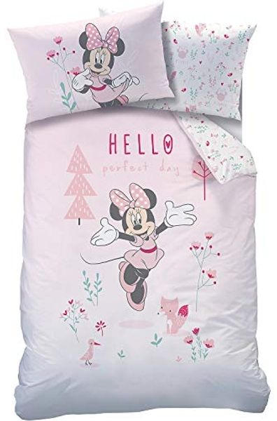 Disney Minnie Mouse Baby Bettwäsche 40x60 cm + 100x135 cm