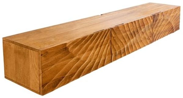 riess-ambiente TV-Bank SCORPION 160cm braun (Einzelartikel, 1 St), Wohnzimmer · Massivholz · Mango · mit Stauraum · Modern Design