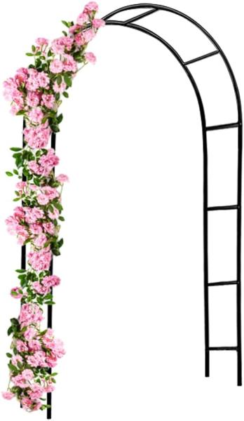 Rosenbogen DEUBA Rosensäule Gartenbogen Rankgitter Rankhilfe Tür Spalier Tor M 2 - 240 cm