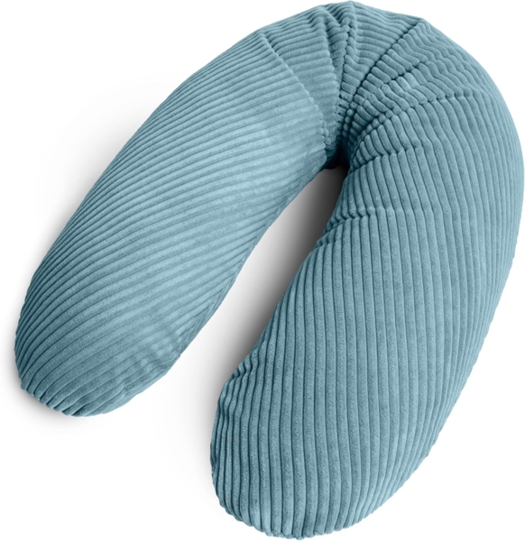 Amilian Stillkissen XXL 170 cm - Schwangerschaftskissen, Seitenschläferkissen, Pregnancy Pillow mit abnehmbarem Bezug, Schlafkissen für Seitenlage, Lagerungskissen für Schwangere & Stillzeit - Stillhilfe