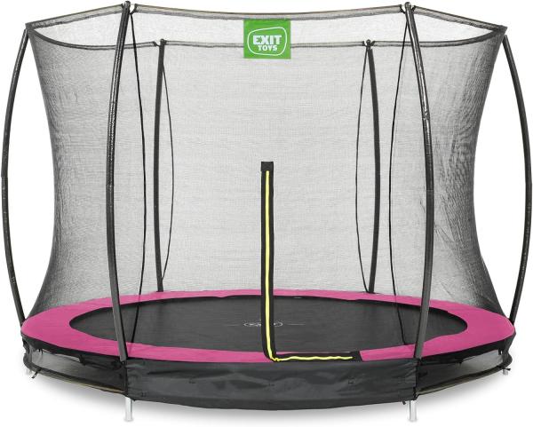 Exit Bodentrampolin Silhouette | Lime | Ø 244 cm