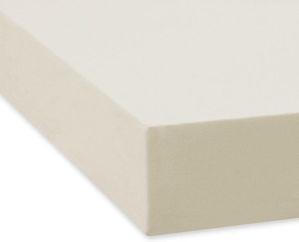 Traumschlaf Feinbiber Boxspring Spannbetttuch|180x200 cm| ecru