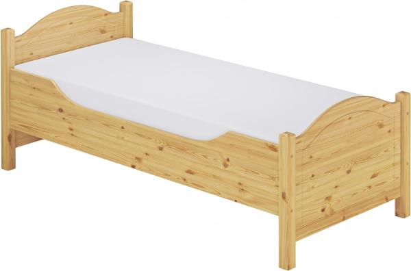 Seniorenbett Komforthöhe Überlänge 90x220 Massivholzbett Matratze Rollrost 60.40-09-220 M