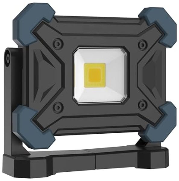 Northpoint LED Arbeitsleuchte LED Baustrahler Akku 20W 2000 Lumen dimmbar IP65 USB-C