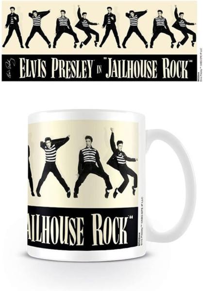 empireposter Elvis Presley Jailhouse Rock Keramik Tasse Größe Ø8,5 H9,5cm