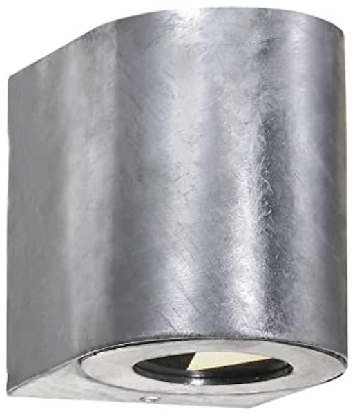 Canto LED-Wandanbauleuchte 10W 2 LED`s grau Außenleuchte Lampe Beleuchtung TOP