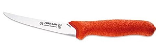Johannes Giesser Messerfabrik PrimeLine Ausbeinmesser Messer, Rot, 13 cm