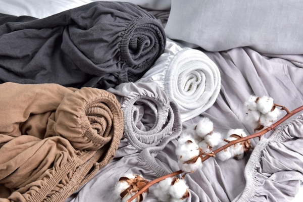 leevitex® Spannbettlaken Topperbezug Premium 170, Gummizug: Rundum-Gummizug, schwer und blickdicht, 100% Baumwolle, für Topper Bild 7