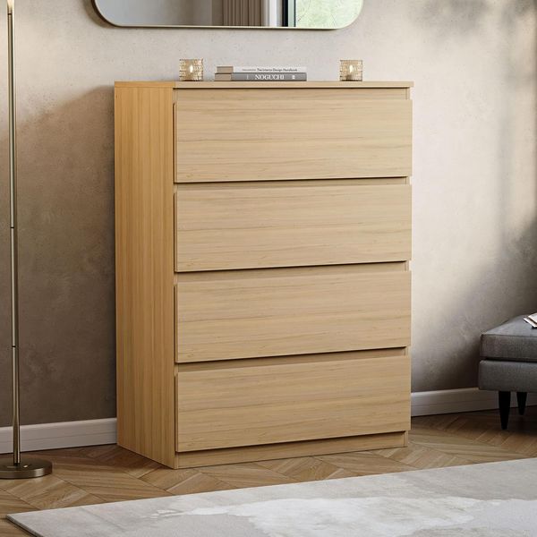 Vida Designs Kommode Denver, Pine, 4 Drawer