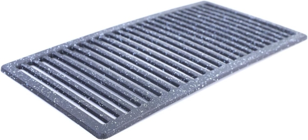 Grillrost Grillgitter Gusseisen Antihaftbeschichtet universell 62,5cm x 30,5cm