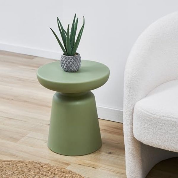 Beistelltisch Posio 44xØ40 cm Grün [en. casa]