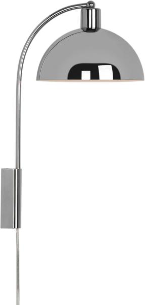 Wandlampe chrom Nordlux Ellen 20 E14 mit Kabelschalter