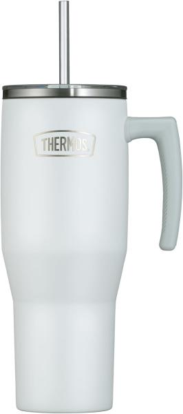 THERMOS Isolier-Trinkbecher mit Strohhalm white mat 1,1