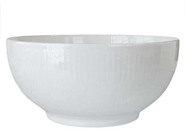 Royal Copenhagen White Fluted Schale 18 cm