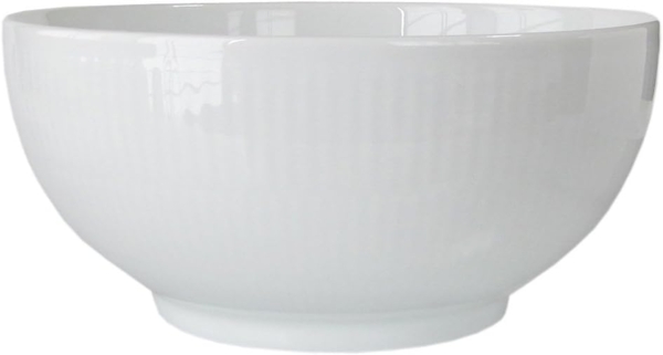 Royal Copenhagen White Fluted Schale 18 cm
