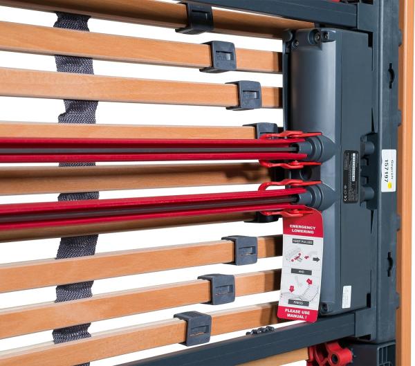 Lattenrost Rhodos EcoMove elektrisch verstellbar 44 Leisten 100x210 cm Bild 5