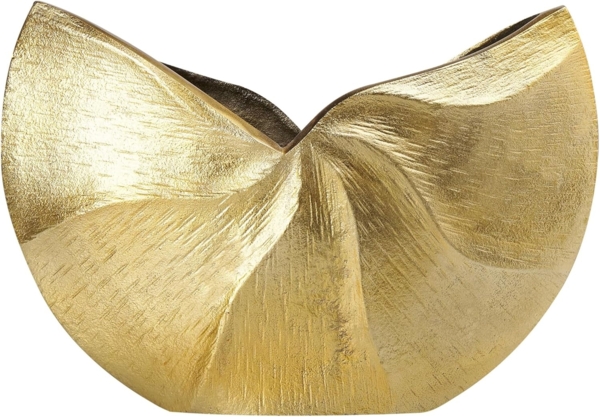 Blumenvase HATTUSA Metall 26 cm Gold