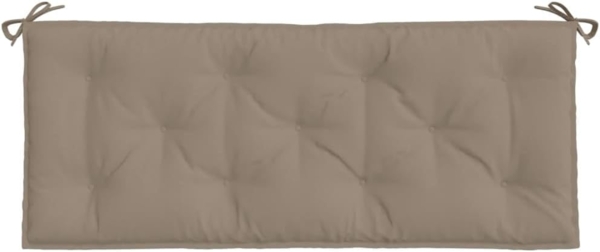 vidaXL Gartenbank-Auflage Taupe 120x50x7 cm Oxford-Gewebe 361591 Bild 4