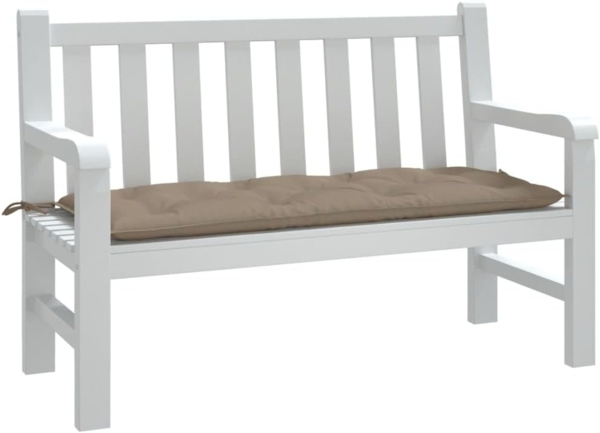 vidaXL Gartenbank-Auflage Taupe 120x50x7 cm Oxford-Gewebe 361591 Bild 2