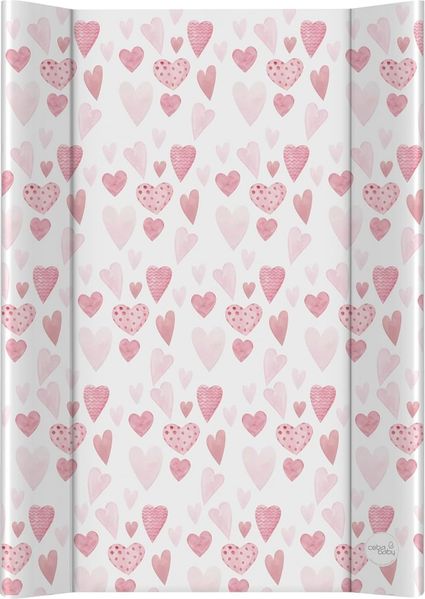 Ceba Baby® Wickelauflage Wickelunterlage - 2 Keil Wickelmulde fürs Babybett 70x50 cm - Wickeltischauflage mit OEKO-TEX® Standard 100 - Made in EU - Wasserdicht und Abwaschbar - Viel Liebe