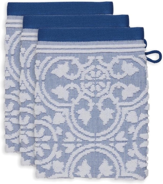 PiP Studio Gästehandtuch Tile de Pip_Blue_UV_UV_30x50 1 Gästehandtuch 30 x 50 cm, Frottier (1-St), Gästetuch Gästehandtuch Bild 5