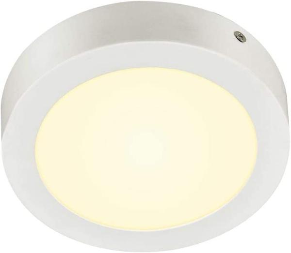 SLV Leuchte 1003015 SENSER 18 Indoor LED Deckenaufbauleuchte rund weiß