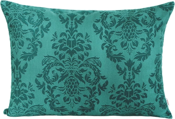 beties Kissenbezug Epoche, (1 Stück), Baumwolle petrol-grün