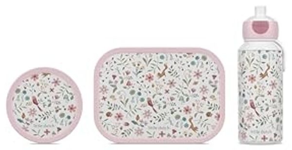Mepal Lunchbox Campus Lunchset 3er Set, Acrylnitril-Butadien-Styrol (ABS), (3-tlg)
