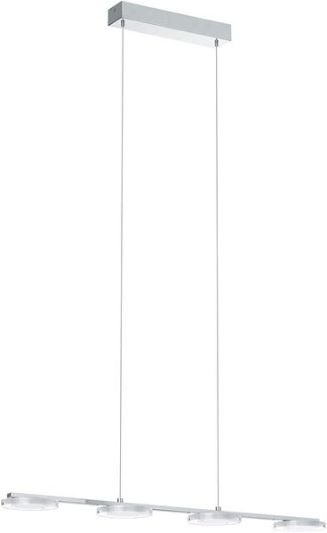 Eglo 94245 Pendelleuchte Cartama in chrom 4X4,5W L:77,5 H:110cm