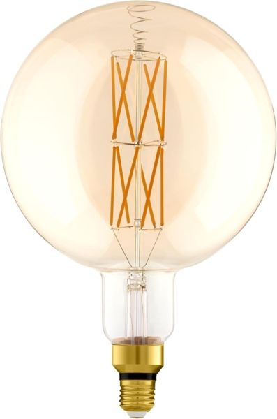 Eglo 110112 LED FILAMENT Leuchtmittel BIG SIZE E27 8W L:30. 5cm Ø:20cm 2100K warmweiß dimmbar