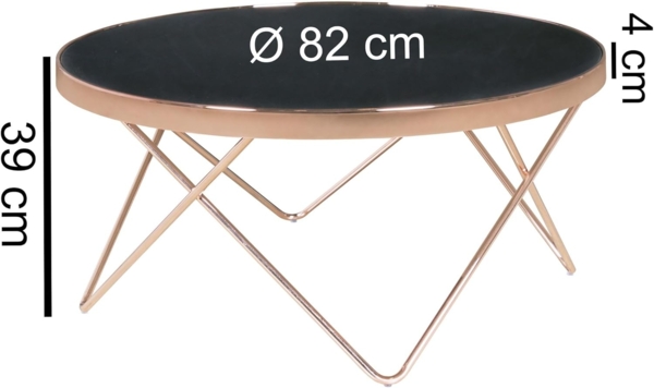 Wohnling Couchtisch 82x40 cm Bild 3