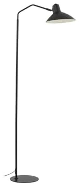 Lindby Stehlampe Adrik, Metall, Schwarz IP20, 1 x 15 W LED