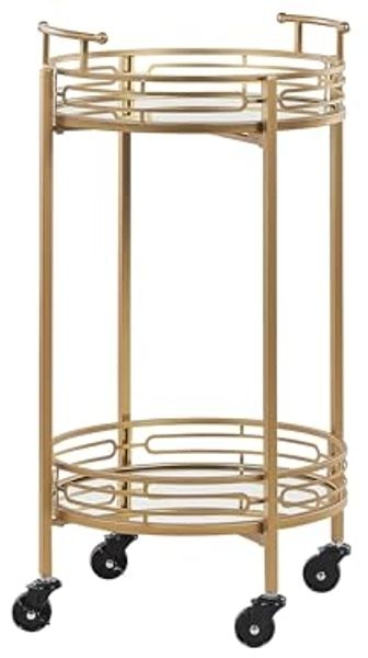 Servierwagen FARLEY Metall Gold