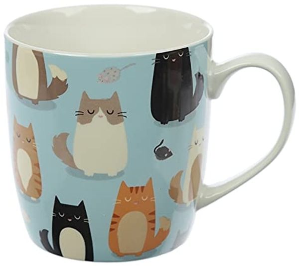 Puckator Tasse Katz und Maus Kaffeebecher