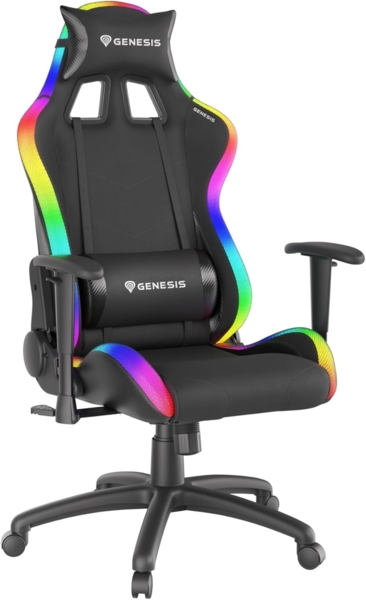 Genesis Trit 500 RGB Büro Stuhl - PU-Leder - Bis zu 120 kg