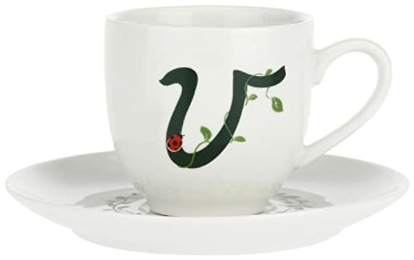 La Porcellana Bianca La Porcellana Bianca Tasse und Untertasse 90 ml V-Muster P00370015V