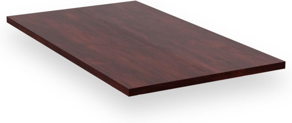 Blumfeldt Bearsdon Tischplatte - Langlebige Holz-Tischplatte, 160x90 cm, Kratzfest & Hitzebeständig, Ideal für Esszimmer - Modernes Teakholz-Finish, Perfekt für Industrielle & Minimalistische Räume