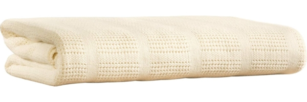 Wohndecke Sommerdecke "Trient", Erwin Müller, Baumwolle Uni Bild 1