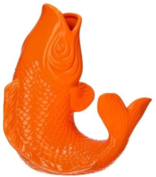 Gift Company Mamsell Koi Fisch Vase S neon orange