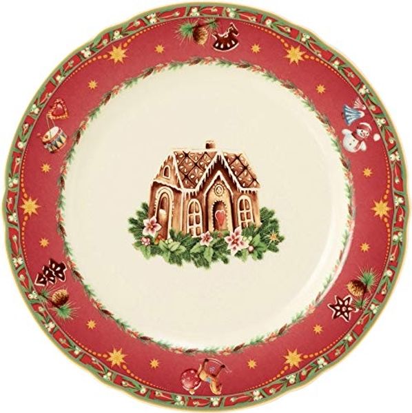 Frühstücksteller rund 20 cm Marieluise Weihnachtsnostalgie Seltmann Weiden Frühstücksteller - MikrowelleBackofen geeignet, Spülmaschinenfest