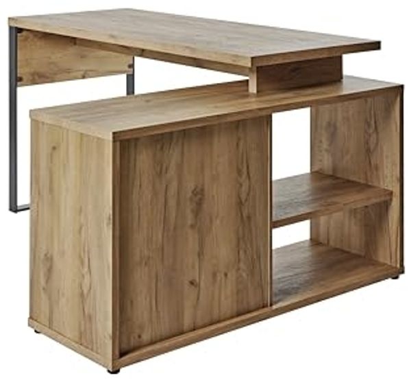 Jahnke Loop C 150 E Kerneiche/Anthrazit Schreibtisch, Engineered Wood, core Oak/Anthracite, One Size Bild 6