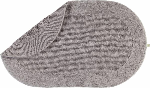 Rhomtuft Badteppich Exquisit|80x160 cm| kiesel