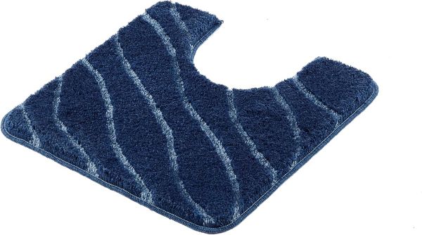 Kleine Wolke WC-Vorleger Tram Mare blau Polyacryl 55 x 55 cm