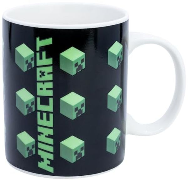 Minecraft Iconicmono Farbwechsel Tasse 325 ml Geschenkbox