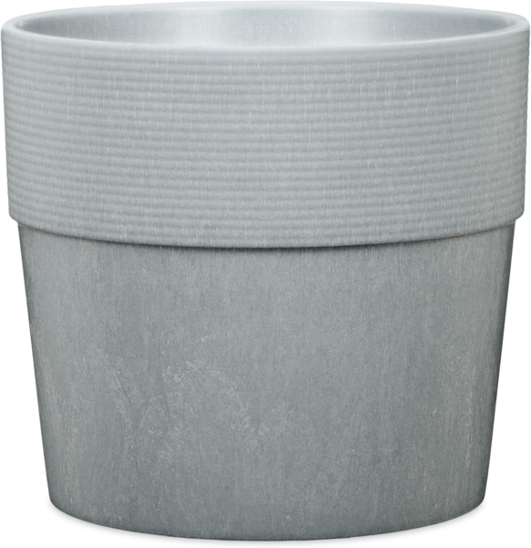 Scheurich Blumentopf CONCRETE 40/266 GROOVE+, frostfest, UV-beständig, recyclingfähig