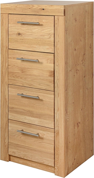 Kommode in Wildeiche teil-massiv, geölt