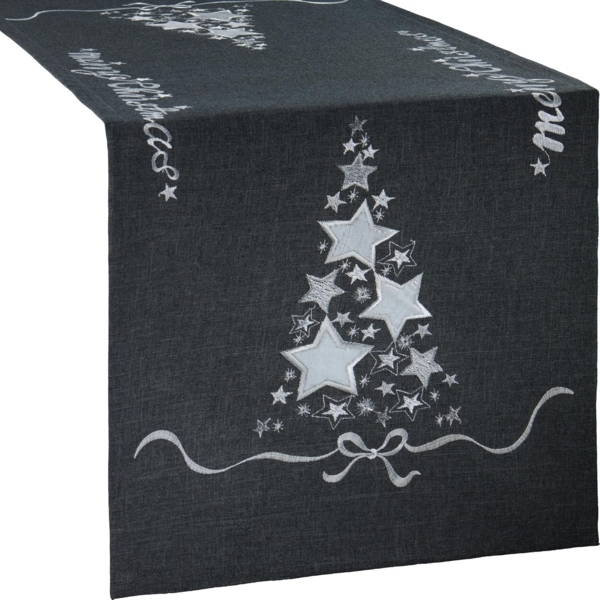 Erwin Müller Tischdecke Tischläufer "Merry XMAS", Motiv