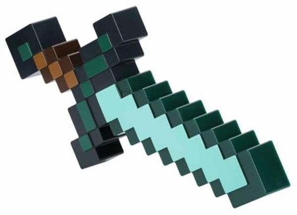 Paladone Minecraft Diamantschwert Licht - 3 dynamische Lichtmodi - Offiziell lizenzierte Minecraft Zimmerdeko & Sammlerstück