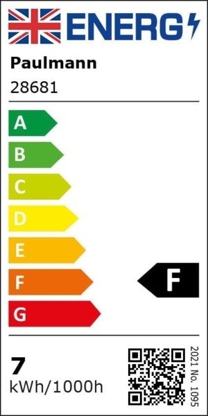 Paulmann 28681 LED Globe 6,5 Watt E27 Ringspiegel Silber Warmweiß dimmbar Bild 9